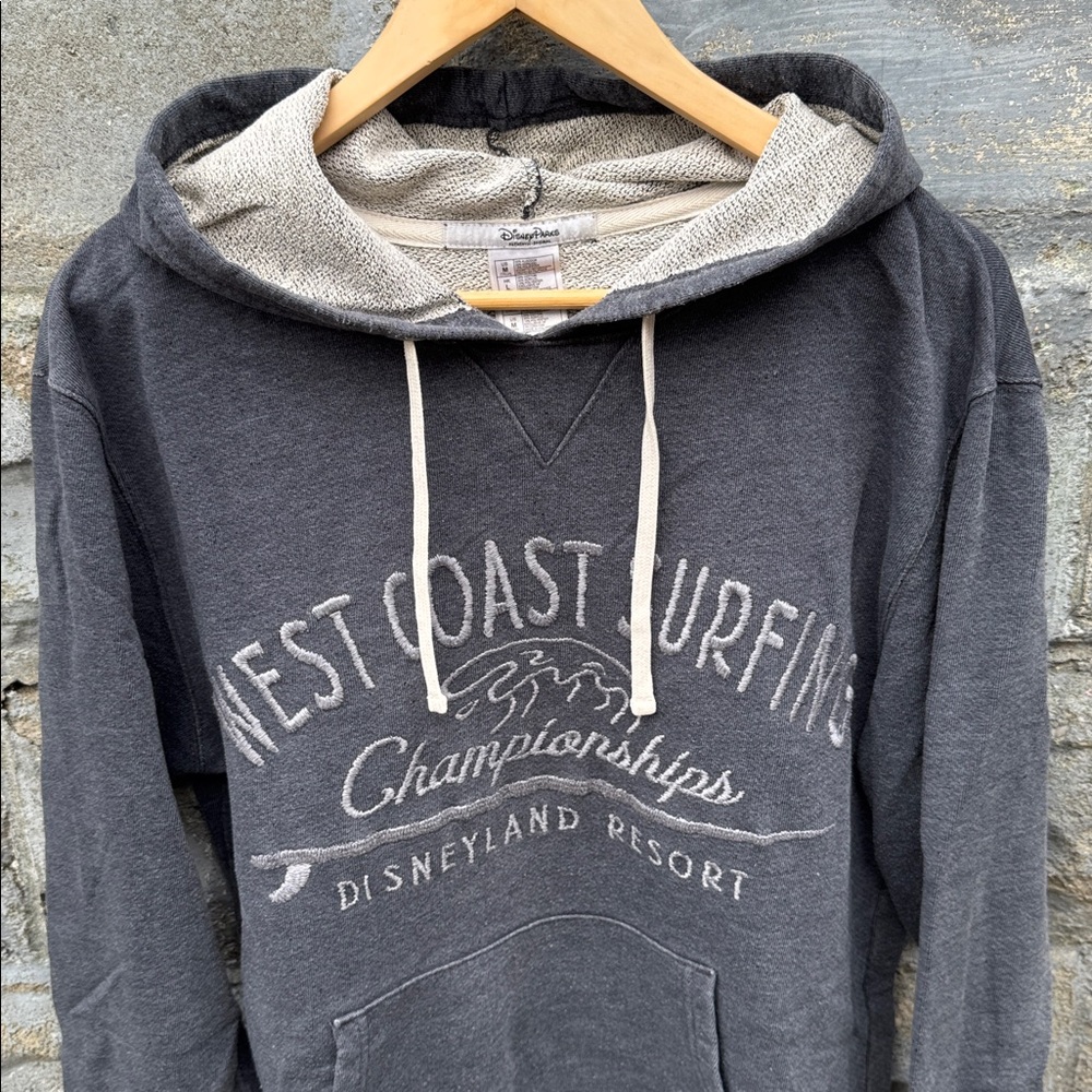 Vintage Disney West Coast Surf hoodie Medium Y2K surfing resort Disneyland